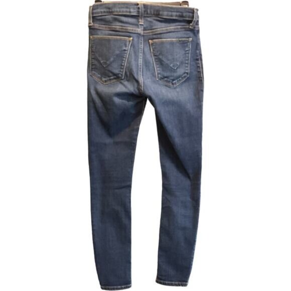 Hudson Natalie Super Skinny Jeans Size 26 Blue Denim Womens Jeans - Picture 8 of 14